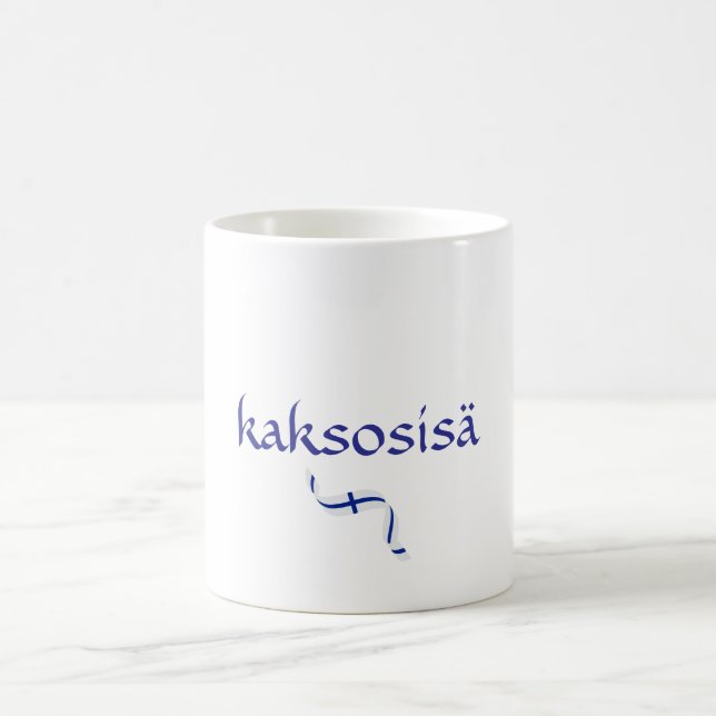 Finnische Twin Vater Tasse (Mittel)