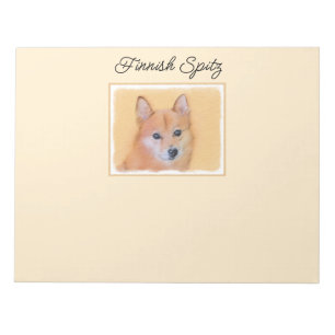 Finnischer Lapphund, Finnisch,Lapphund,Lapinkoira, Notizblock
