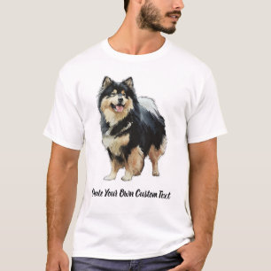 Finnischer Lapphund Hund Erstellen Sie Ihren eigen T-Shirt