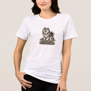 Finnischer Lapphund – Teil Hund, Teil Teddybär Tri-Blend Shirt
