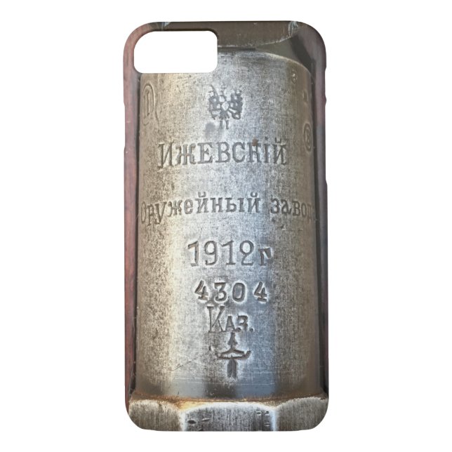 Finnischer russischer Kosake Izhevsk M91 Mosin Case-Mate iPhone Hülle (Rückseite)