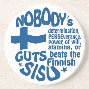 Finnischer SISU Untersetzer