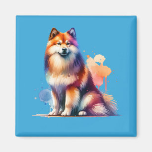 Finnischer Spitz Dog Magnet