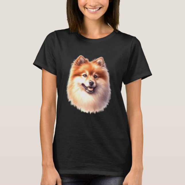 Finnischer Spitzhund T-Shirt (Vorderseite)