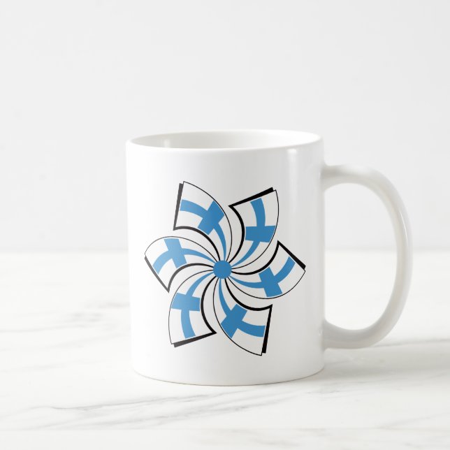Finnischer Stern Kaffeetasse (Rechts)