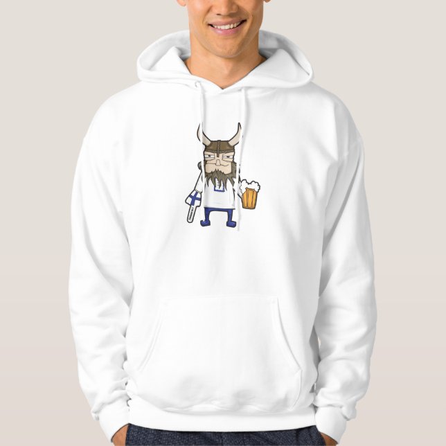 Finnischer VikingHoodie Hoodie (Vorderseite)