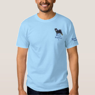 Finnisches Lapphund - Yutori Besticktes T-Shirt
