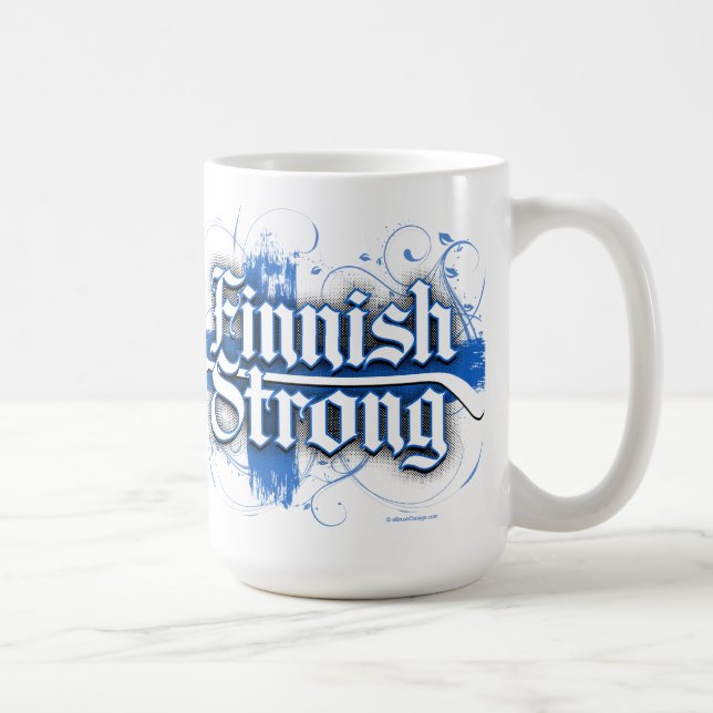 Finnisches starkes (Hockey) Kaffeetasse (Rechts)