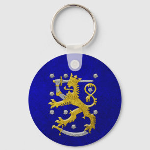 Finnisches Wappen Schlüsselanhänger