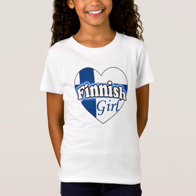 Finnish Girl T-Shirt (Vorderseite)