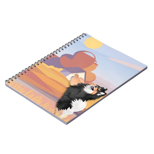 FINNISH LAPPHUND Notebook Notizblock (Linke Seite)
