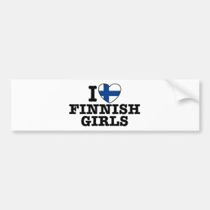 Finnland Autoaufkleber