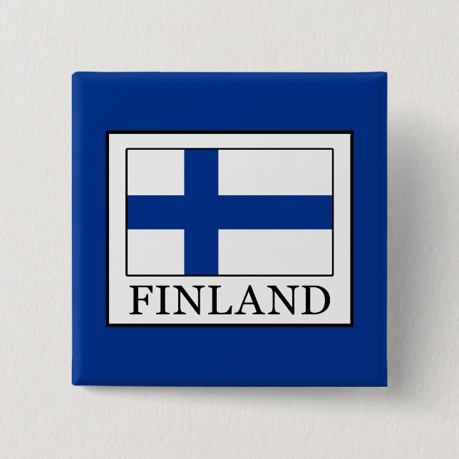 Finnland Button (Vorderseite)