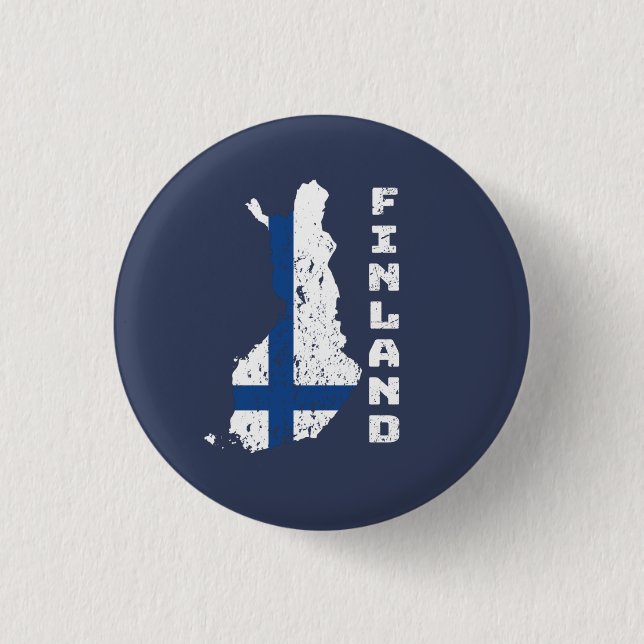 Finnland Button (Vorderseite)