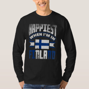 Finnland: Finnische Flagge am glücklichsten, wenn T-Shirt