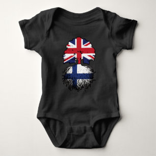 Finnland Finnland Vereinigtes Königreich Vereinigt Baby Strampler