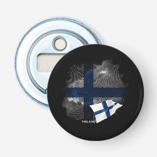 Finnland-Flagge Flaschenöffner