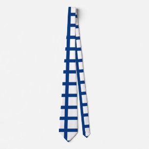Finnland-Flagge Krawatte