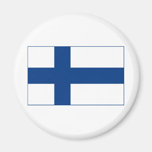 Finnland-Flagge Magnet