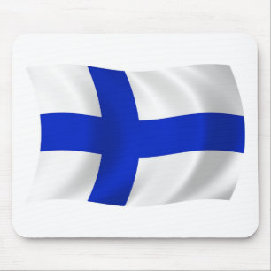 Finnland Flaggenmousepad Mousepad