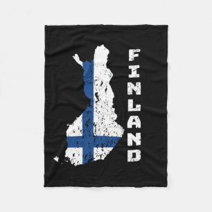 Finnland Fleecedecke