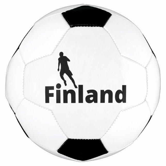 Finnland Fußball (Vorderseite)