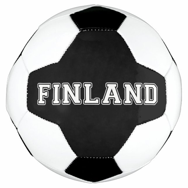 Finnland Fußball (Vorderseite)