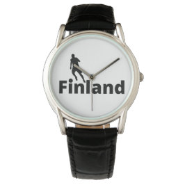 Finnland Fußball Armbanduhr