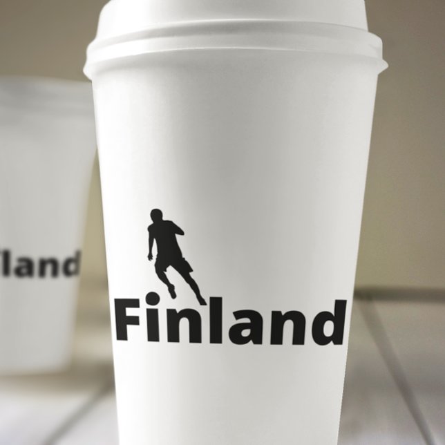 Finnland Fußball Pappbecher (Von Creator hochgeladen)