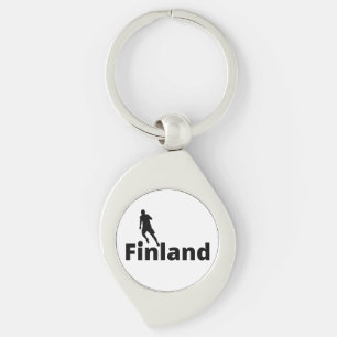 Finnland Fußball Schlüsselanhänger