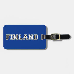 Finnland Gepäckanhänger