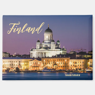 Finnland Helsinki-Dom Souvenir Magnet