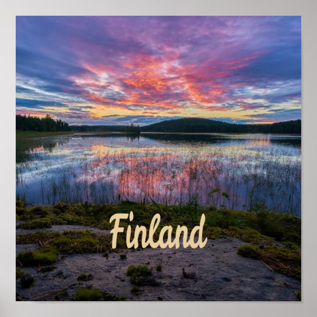 Finnland Helsinki Nordeuropa Poster (Vorne)