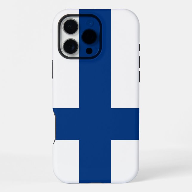 Finnland iPhone 16 Pro Max Hülle (Rückseite)