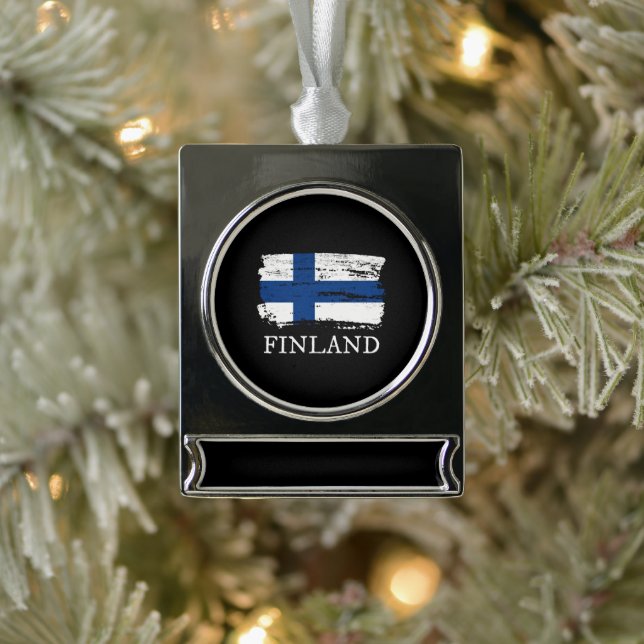 Finnland Keramik Ornament (Baum)