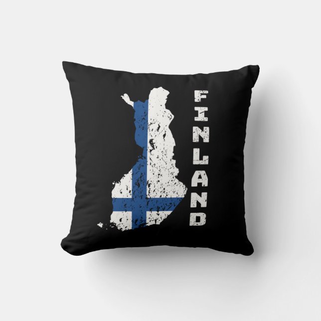 Finnland Kissen (Vorderseite)