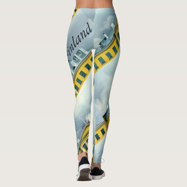 Finnland Leggings (Rückseite)