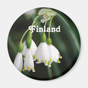 Finnland Lily of the Valley Magnet