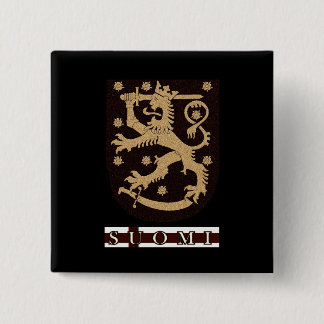 Finnland Lion Button