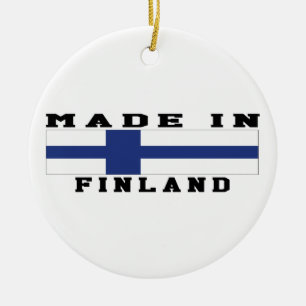 Finnland machte in den Entwürfen Keramikornament
