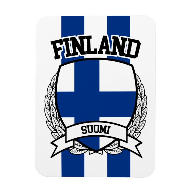 Finnland Magnet (Vertikal)