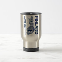 FINNLAND MAP Tasse - Lahti - wählen Sie Stil, Farb