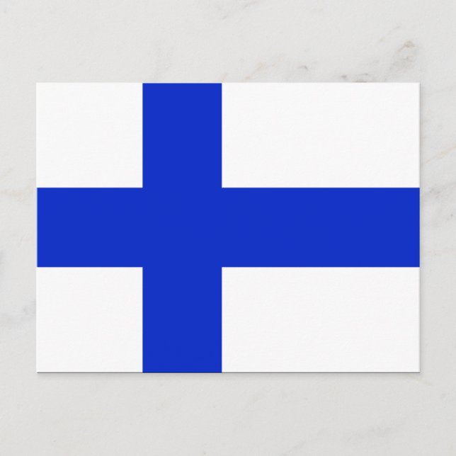 Finnland Postkarte (Vorderseite)