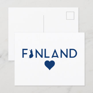 Finnland Postkarte