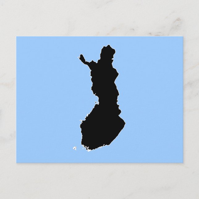 FINNLAND POSTKARTE (Vorderseite)