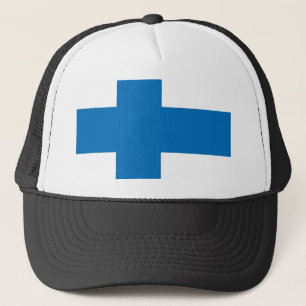 Finnland-Qualitäts-Flagge Truckerkappe