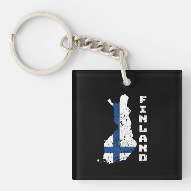 Finnland Schlüsselanhänger (Vorderseite)