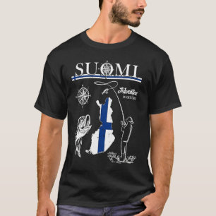 Finnland Suomi Angelteam  Angel Tour  Finnisch  T-Shirt