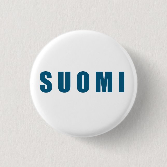 Finnland Suomi Button (Vorderseite)