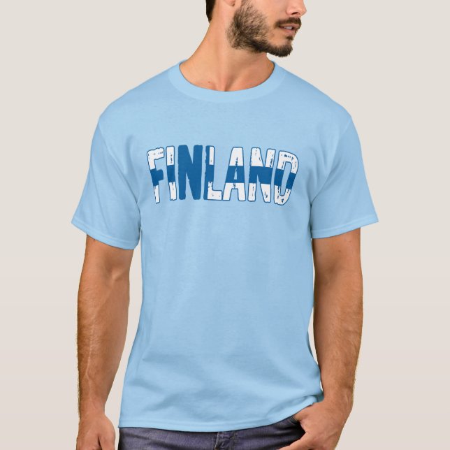 Finnland Suomi T-Shirt (Vorderseite)